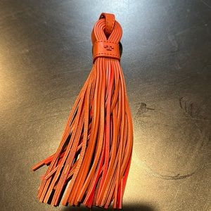 Tory Burch leather handbag tassel